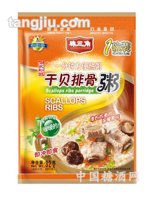 32g珠三角方便粥-干贝排骨