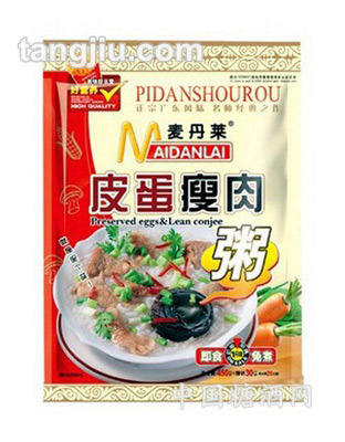 450g麦丹莱方便粥-皮蛋瘦肉