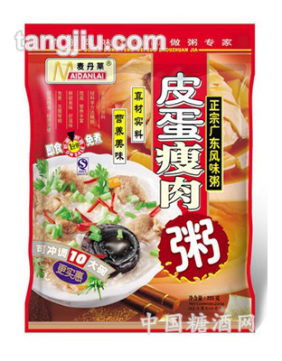 225g麦丹莱方便粥-皮蛋瘦肉