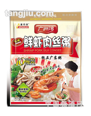 248g麦丹莱方便粥-鲜虾肉丝