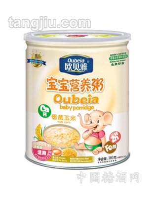385g欧贝雅营养粥-蛋黄玉米