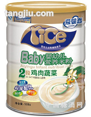 508g二段鸡肉蔬菜米粉