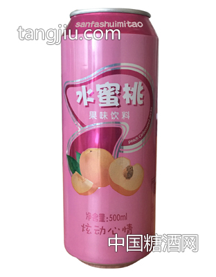 水蜜桃果味饮料500ml