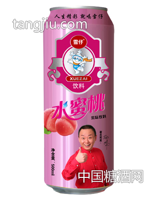 雪仔水蜜桃饮料500ml