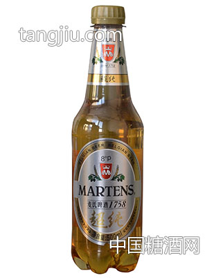 麦氏啤酒1758超纯啤酒500ml