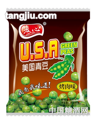 麦心烧烤味美国青豆