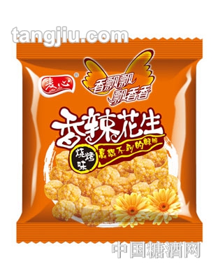 麦心香辣花生烧烤味