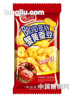 麦心蟹黄蚕豆80克