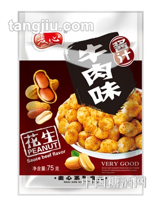 麦心酱汁牛肉花生75g