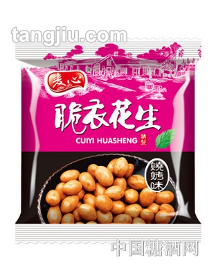 麦心脆衣花生烧烤味
