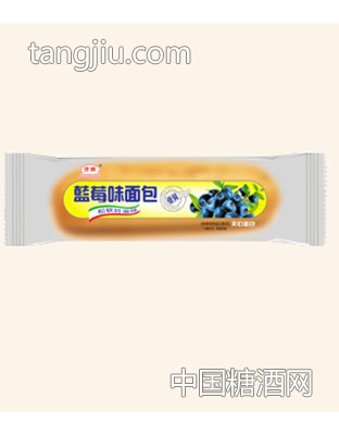 蓝莓味面包