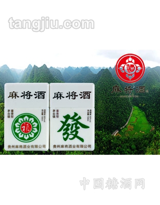 麻将酒-一筒发财酒53度100ml
