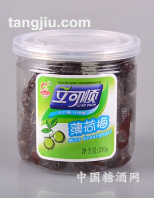 240gx24瓶薄荷梅