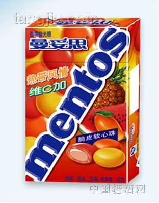盒装曼妥思