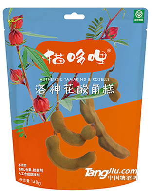 猫哆哩洛神花酸角糕148g