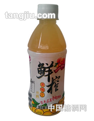 和才牌鲜榨蜜桃汁350mlPET瓶