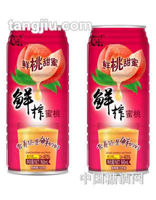猫王鲜榨蜜桃汁960ml