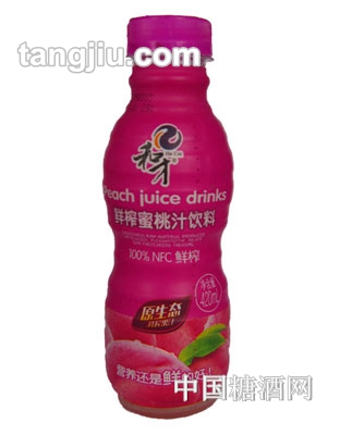 和才鲜榨蜜桃汁饮料420ml