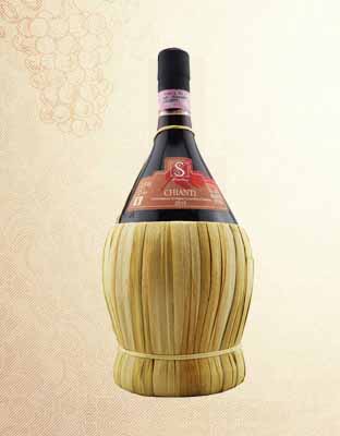 意大利琪安蒂干红葡萄酒1.5L
