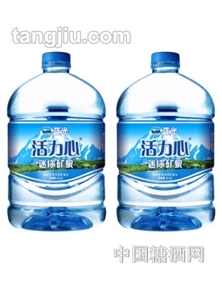 蓝光活力心矿泉水4.5L