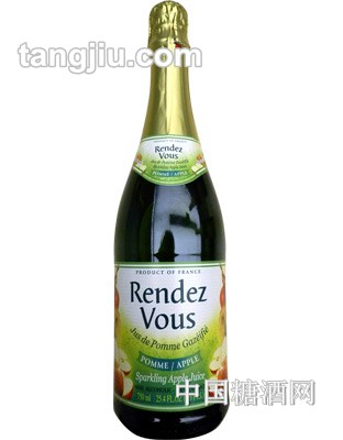 乐聚苹果起泡果汁(无醇)750ml