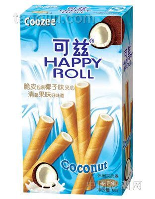 60g可兹椰子味夹心卷