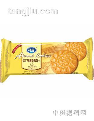 100g可兹杏仁味曲奇酥饼干
