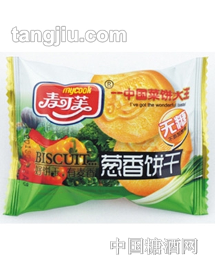 麦可芙无糖葱香饼干