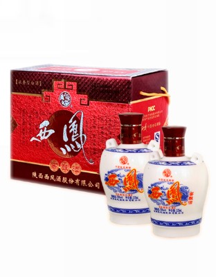 〖双瓷瓶西凤窖酿酒〗