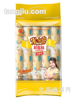 米多奇软蛋糕鸡蛋375g