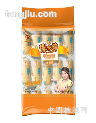 米多奇软蛋糕香橙375g