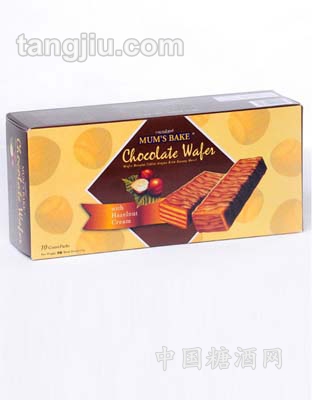 150g乐一百巧克力威化饼
