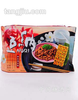 320g品味本铺纳豆海苔饼