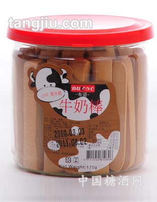 170g布诺黑糖牛奶棒