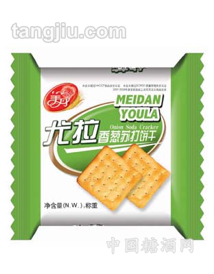 片尤拉香葱苏打饼干