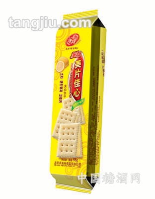 美丹美片佳心饼干柠檬味
