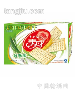 美丹白苏打饼干鲜葱味