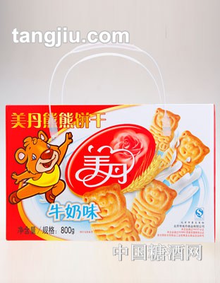 美丹小熊饼干800g