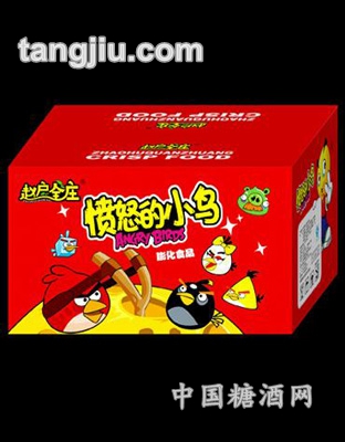 赵户全庄愤怒的小鸟膨化食品箱装（红）