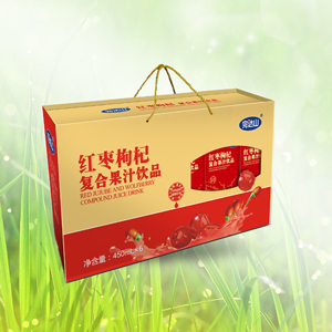完达山红枣枸杞复合果汁饮品礼盒