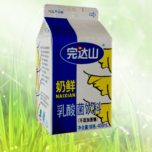 完达山奶鲜乳酸菌饮料