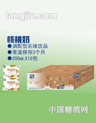美时核桃奶乳味饮品200ml