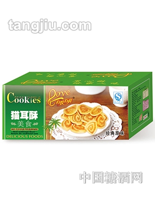 占嘴儿原味猫耳酥