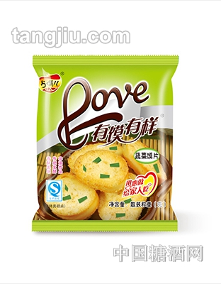 占嘴儿蔬菜馍片