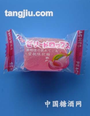 枕式水蜜桃软糖