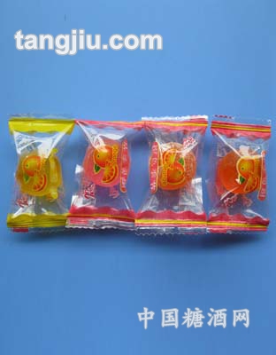 枕式橙色季节软糖