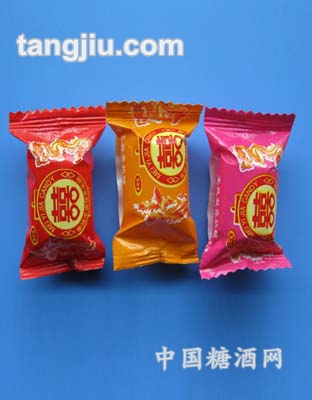 枕式龙凤双喜软糖