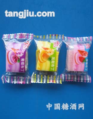 枕式水果布丁软糖