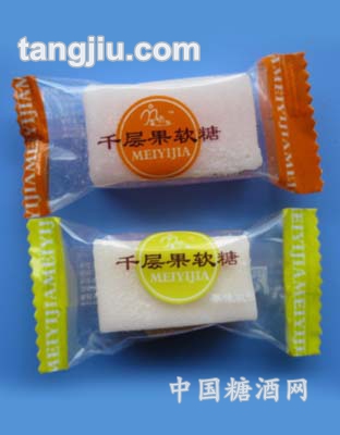 枕式千层软糖