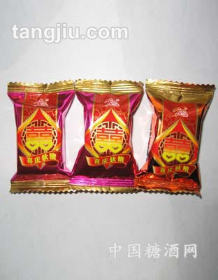 枕式双喜（方）软糖